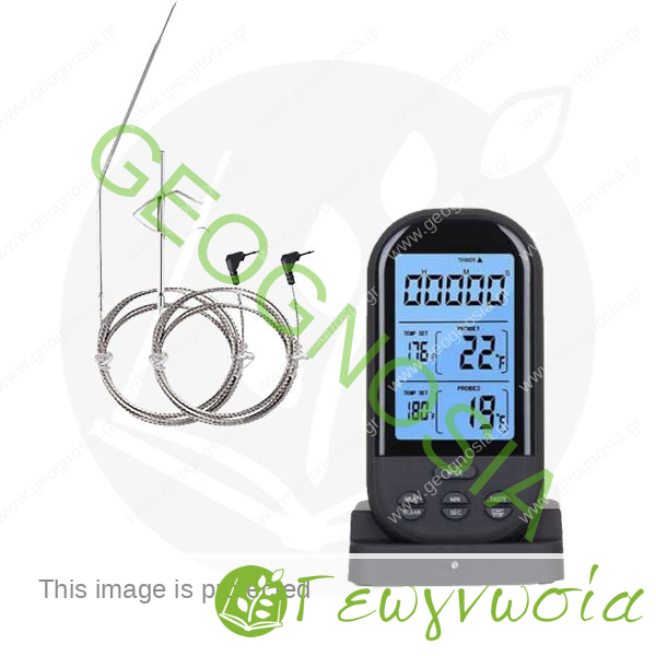 Ψηφιακό Ασύρματο Θερμόμετρο Μαγειρικής BBQ1315 - BORMANN