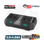 Ταχυφορτιστής Διπλός BBP2005 - BORMANN PRO